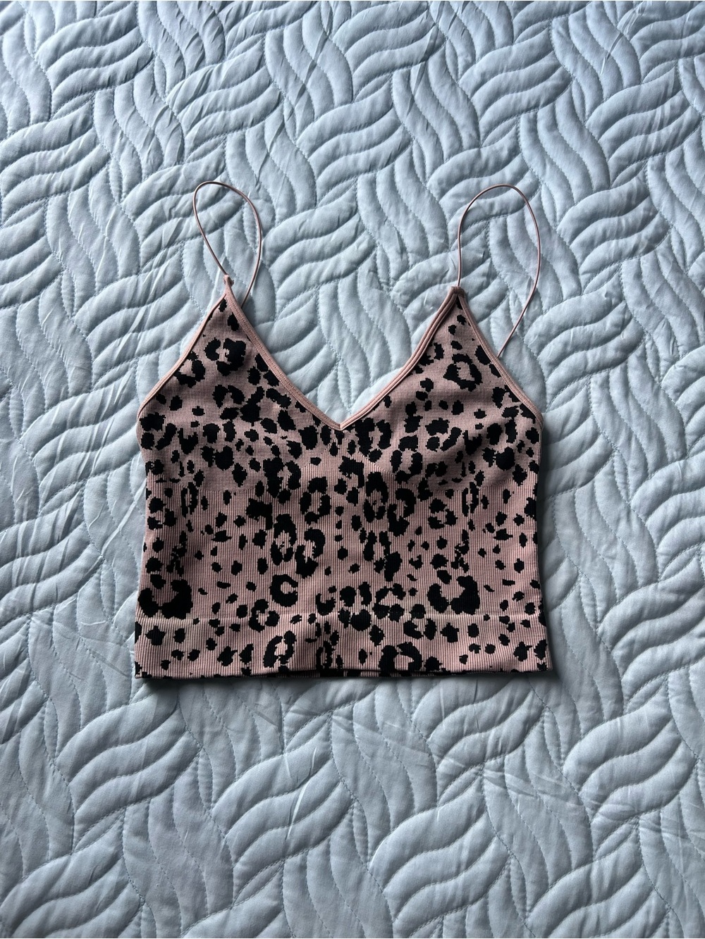 Free People Leopard Tank Size XS/S